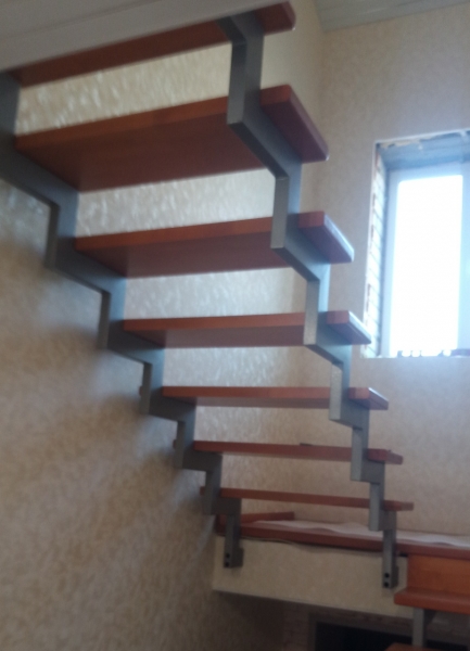 Лестницы на металлокаркасе